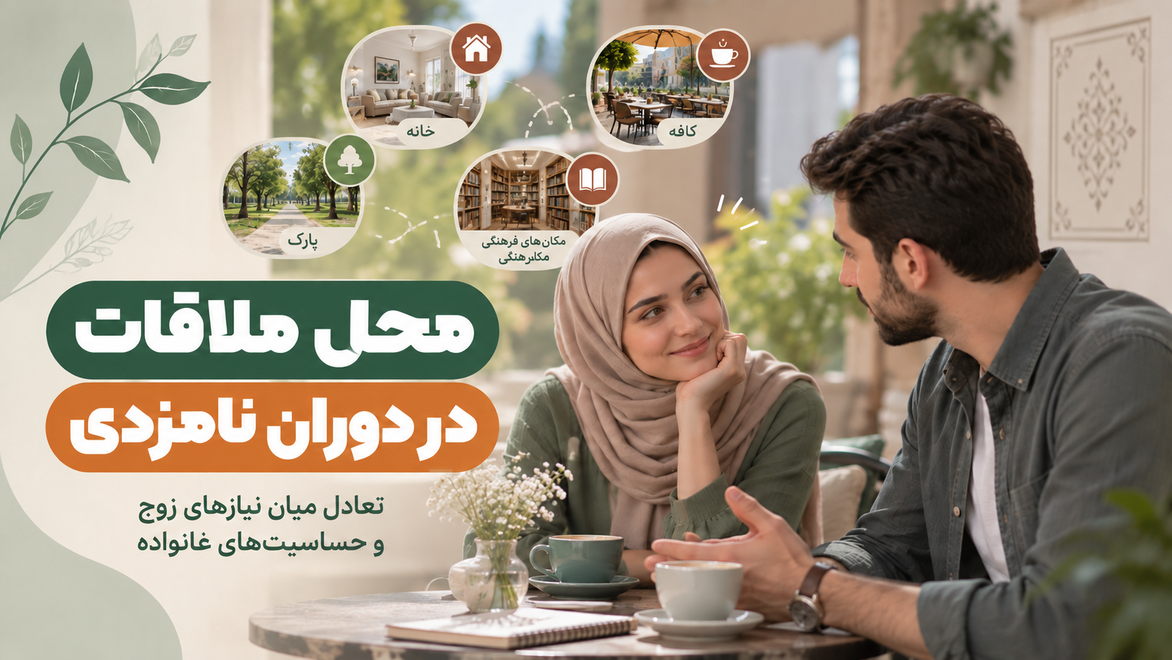 در انتخاب محل ملاقات چه نکاتی را در نظر بگیریم؟
